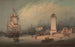 El Faro Bajo de North Shields - Robert Salmon — vista de la obra