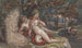 Scene wooded with a couple lying under a tree near a stream - Robert Smirke — artwork view