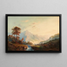 Mountain Stream Painting - Robert Swain Gifford — framed artwork on a wall