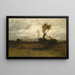 Cerca de la costa - Robert Swain Gifford — cuadro enmarcado en la pared