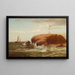 Rocher Seconnet, New Bedford, Massachusetts - Robert Swain Gifford — framed artwork on a wall