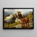 Bétail de las Highlands - Robert Watson — cuadro enmarcado en la pared