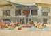 Figures devant une mosquée - Robert Weir Allan — artwork view