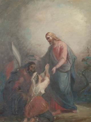 Robert Wilhelm Ekman - Garibaldi Leads Italy To The Blessing Of Christ.webp