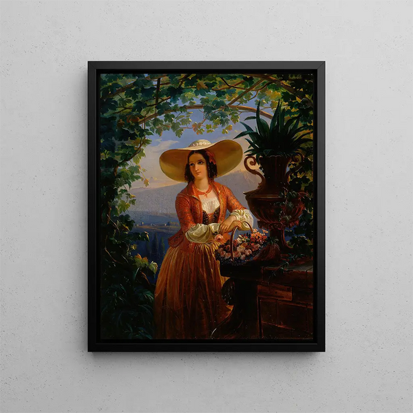 Robert Wilhelm Ekman - Italian FlowerGirl.webp