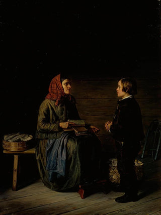 Robert Wilhelm Ekman - The Morning Before An Examination.webp