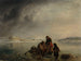 Pesca de invierno frente a Turku - Robert Wilhelm Ekman — vista de la obra