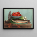 Trucha, faisán, tomates - Robert Wilkie — cuadro enmarcado en la pared