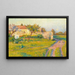 Primavera en Francia - Robert William Vonnoh — cuadro enmarcado en la pared