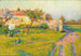 Primavera en Francia - Robert William Vonnoh — vista de la obra