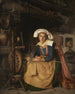 La Fileuse Bretonne The Spinner - Robert Wylie — artwork view