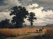 Recolección de grano - Robert Zünd — vista de la obra