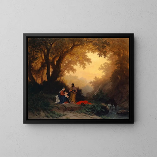 Robert Znd - Rest of the Holy Family on the Flight into Egypt.webp