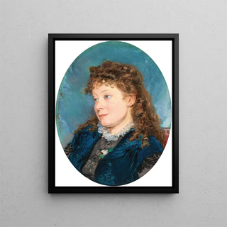 Roberto Bompiani - Portrait de jeune femme.webp