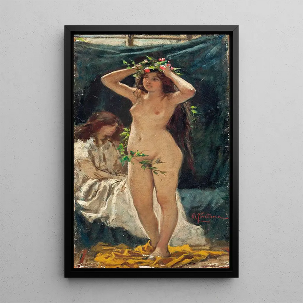 Flore - Roberto Fontana — cuadro enmarcado en la pared