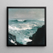 Rock of Cannon - Winslow Homer — framed artwork on a wall