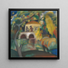 Rococo Painting - August Macke — framed artwork on a wall