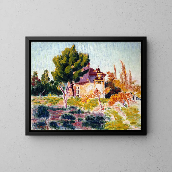 La Rosa del cielo Cassis - Roderic O'Conor — cuadro enmarcado en la pared