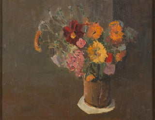 Roger Fry - Still Life Michaelmas Daisies in a Pot Tankard.webp