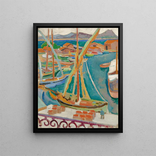 Roger Fry - The Quay St Tropez.webp