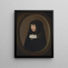 La Jeune Veuve - Rolland Lefebvre — framed artwork on a wall