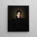 Retrato de Käthe Lieber - Roman Fekonja — cuadro enmarcado en la pared