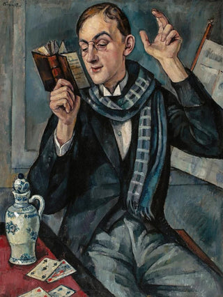 Roman Kramsztyk - Poeta Portret Jana Lechonia.webp
