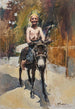 Un joven montando un burro - Romualdo Locatelli — vista de la obra