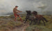 Un ghillie y dos ponis Shetland en un paisaje brumoso - Rosa Bonheur — vista de la obra