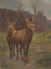 Los monarcas del bosque - Rosa Bonheur — vista de la obra