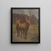 Los monarcas del bosque - Rosa Bonheur — cuadro enmarcado en la pared