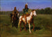 Indígenas a caballo portando lanzas - Rosa Bonheur — vista de la obra