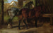 Two horses in a stable - Rosa Bonheur — artwork view