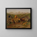 Destete de los terneros - Rosa Bonheur — cuadro enmarcado en la pared