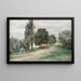 Landscape Painting - Rosa Mayreder — framed artwork on a wall