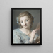 - Rosalba Carriera — cuadro enmarcado en la pared