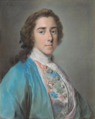 Rosalba Carriera - Portrait of Henry Fiennes PelhamClinton ninth Earl of Lincoln and second Duke of Newcastle.webp