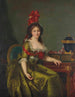 Retrato de una dama - Rose-Adélaïde Ducreux — vista de la obra