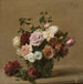 Reproducción del cuadro Rosas en una bola de cristal - Henri Fantin-Latour