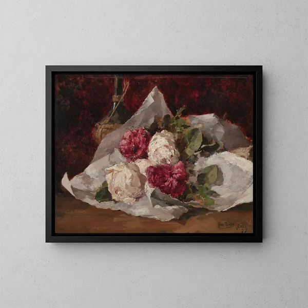 de ramo de rosas - Ross Sterling Turner — cuadro enmarcado en la pared