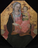 Virgin and Child Painting - Rossello di Jacopo Franchi — artwork view