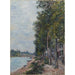 Reproducción del cuadro de la ruta a lo largo del Sena en Saint-Mammès - Alfred Sisley