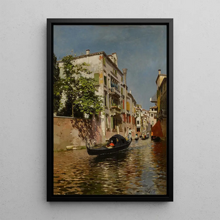 Rubens Santoro - A Venetian Canal.webp