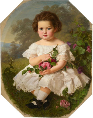 Rudolf Epp - Portrait of Alexandrine Strbe 18591920 as a Child.webp