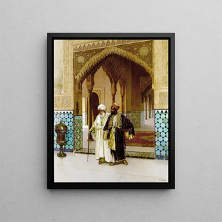 Rudolf Ernst - After Prayers.webp