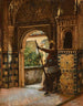 Garder l'Alhambra - Rudolf Ernst — vista de la obra