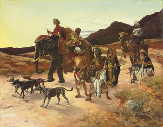 Rudolf Ernst - The Tiger Hunt.webp