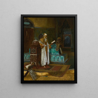 Rudolf Ernst - The Tomb Of Sultan Mehmet I.webp