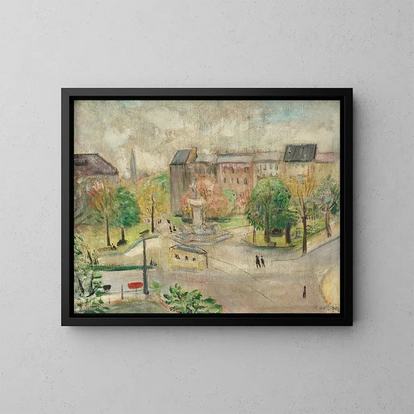 Place Ltzow - Rudolf Grossmann — cuadro enmarcado en la pared