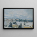 Salzbourg Landscape with Kapuzinerberg - Rudolf Hafner — framed artwork on a wall